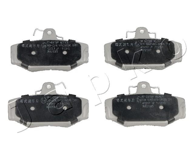 Brake Pad Set, disc brake - 510320 JAPKO