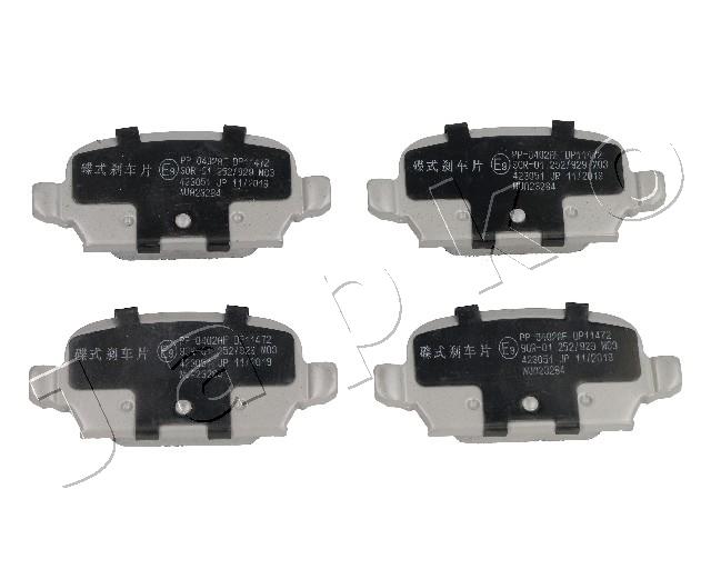 Brake Pad Set, disc brake - 510402 JAPKO