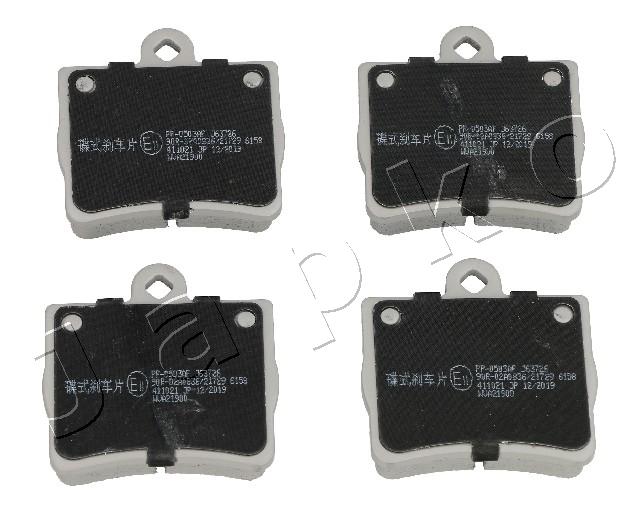 Brake Pad Set, disc brake - 510503 JAPKO