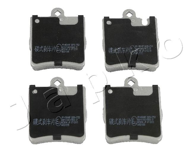 Brake Pad Set, disc brake - 510504 JAPKO