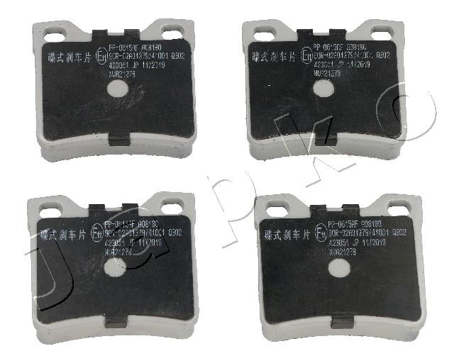 Brake Pad Set, disc brake - 510615 JAPKO