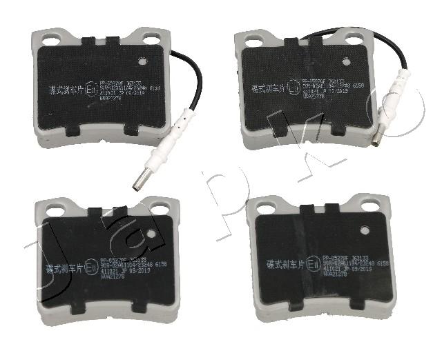 Brake Pad Set, disc brake - 510616 JAPKO