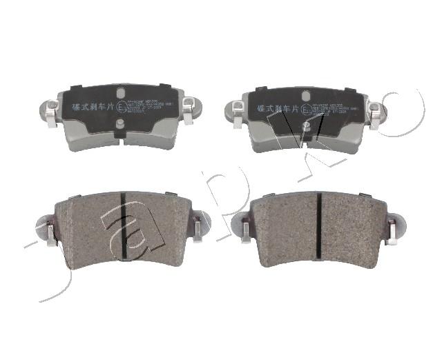 Brake Pad Set, disc brake - 51102 JAPKO