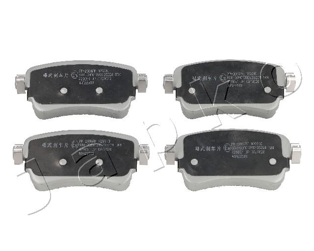 Brake Pad Set, disc brake - 512004 JAPKO