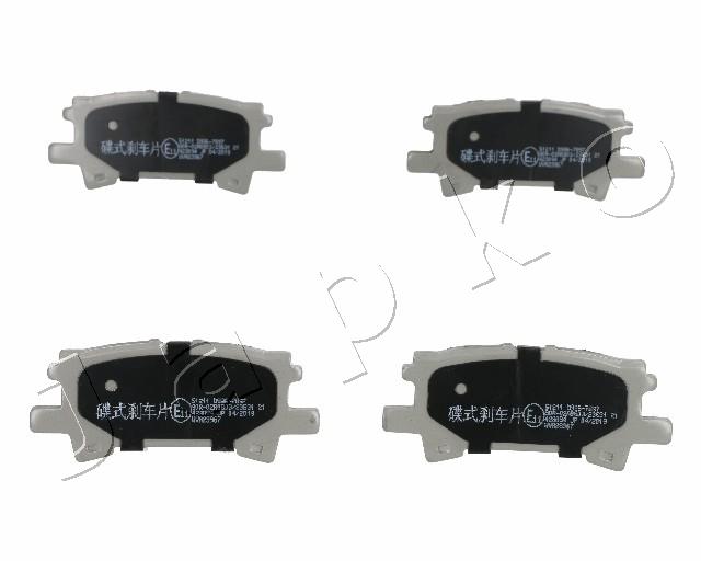 Brake Pad Set, disc brake - 51211 JAPKO