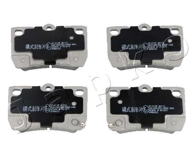 Brake Pad Set, disc brake - 51217 JAPKO