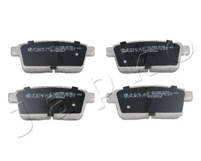 Brake Pad Set, disc brake - 51309 JAPKO
