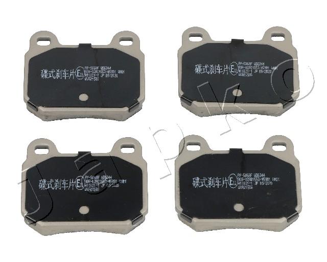Brake Pad Set, disc brake - 51506 JAPKO