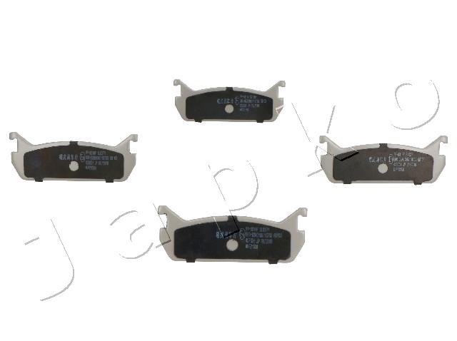 Brake Pad Set, disc brake - 51601 JAPKO