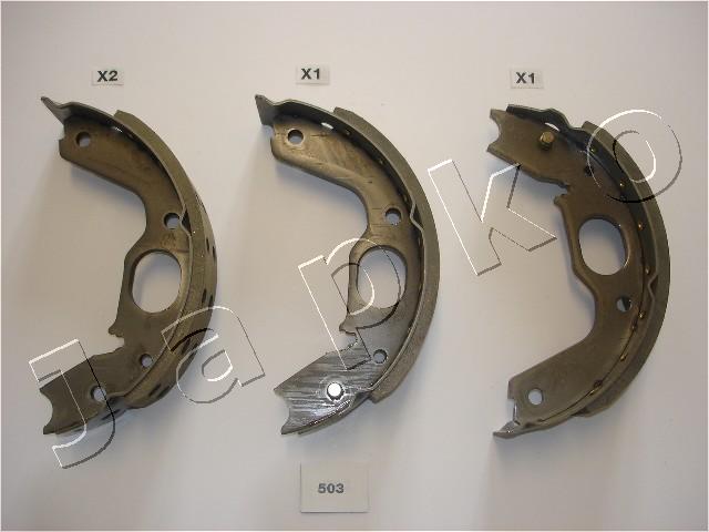 Brake Shoe Set, parking brake - 55503 JAPKO