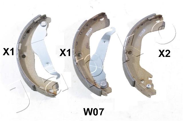 Bremsbackensatz - 55W07 JAPKO