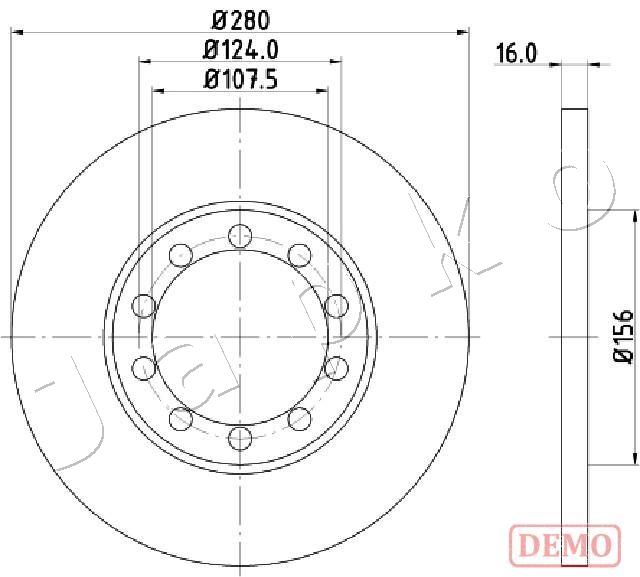 Discofreno - 610314C JAPKO