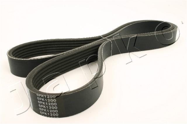 V formos rumbuoti diržai - 6PK1200 JAPKO