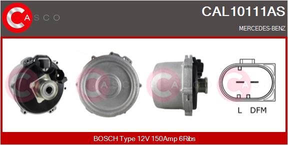 Генератор - CAL10111AS CASCO