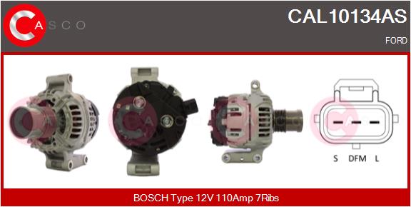 Alternator - CAL10134AS CASCO