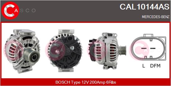 Alternatore - CAL10144AS CASCO