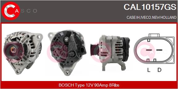 Alternator - CAL10157GS CASCO