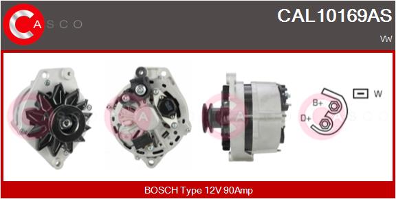 Alternator - CAL10169AS CASCO