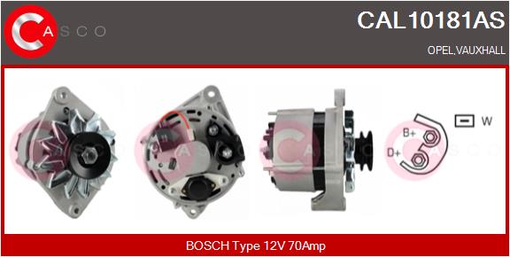 Alternatore - CAL10181AS CASCO