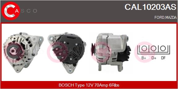 Генератор - CAL10203AS CASCO