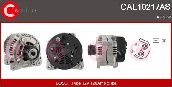 Alternatore - CAL10217AS CASCO