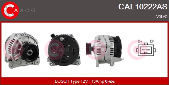 Alternatore - CAL10222AS CASCO