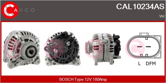 Alternator - CAL10234AS CASCO