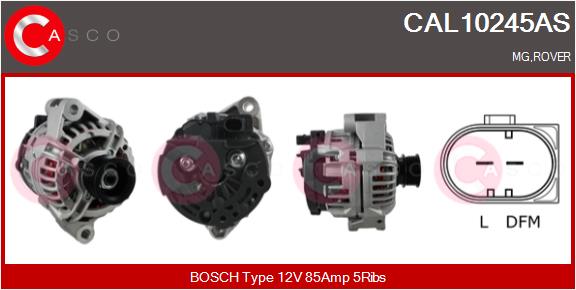 Alternator - CAL10245AS CASCO