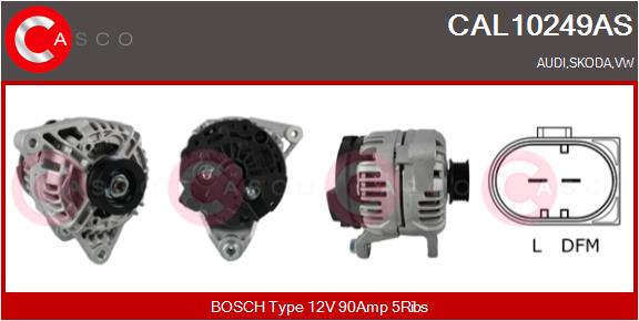 Alternatore - CAL10249AS CASCO