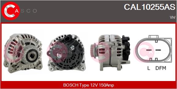 Alternator - CAL10255AS CASCO