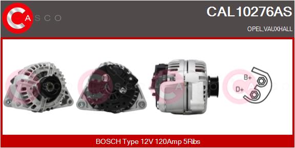 Alternator - CAL10276AS CASCO