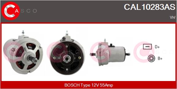 Alternator - CAL10283AS CASCO