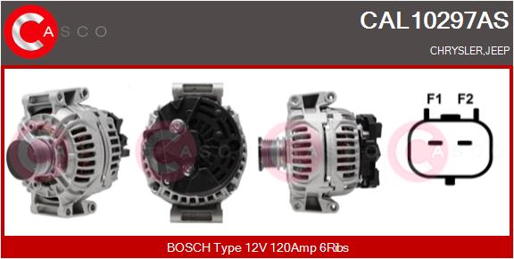 Alternatore - CAL10297AS CASCO