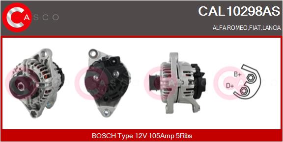 Alternatore - CAL10298AS CASCO