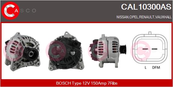 Alternatore - CAL10300AS CASCO