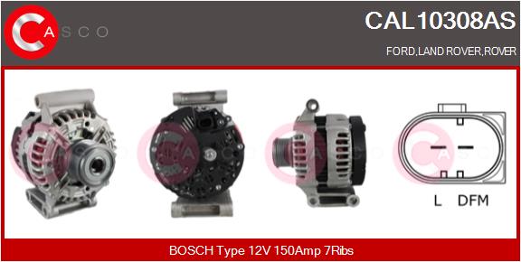 Alternatore - CAL10308AS CASCO