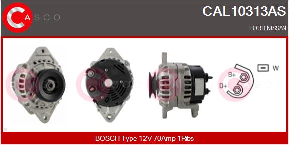 Alternator - CAL10313AS CASCO