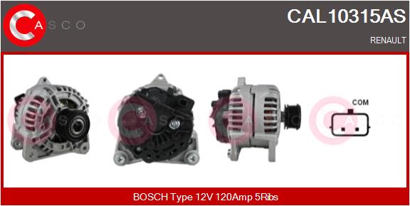 Alternatore - CAL10315AS CASCO