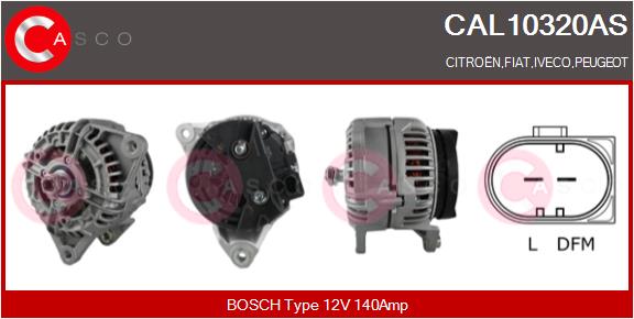 Generator - CAL10320AS CASCO