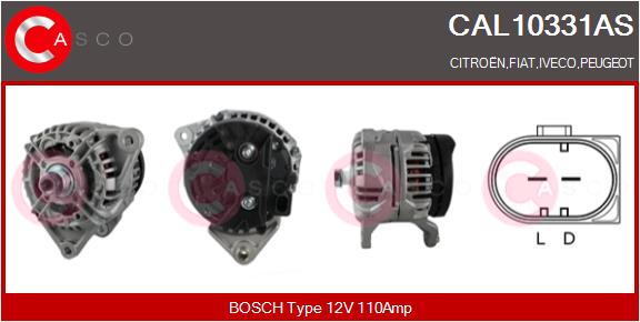 Генератор - CAL10331AS CASCO