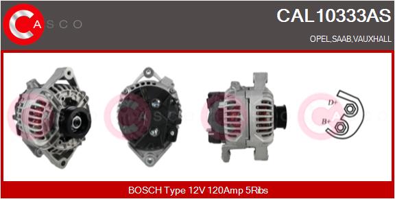 Alternator - CAL10333AS CASCO