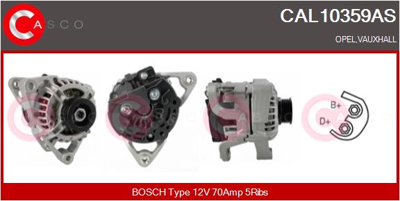 Alternatore - CAL10359AS CASCO