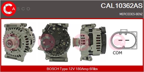 Alternatore - CAL10362AS CASCO