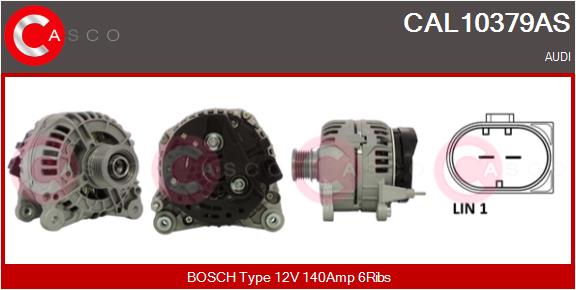 Alternator - CAL10379AS CASCO