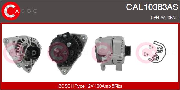 Alternator - CAL10383AS CASCO