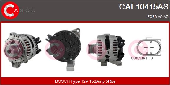 kintamosios srovės generatorius - CAL10415AS CASCO