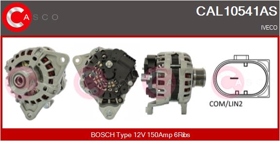 Alternator - CAL10541AS CASCO