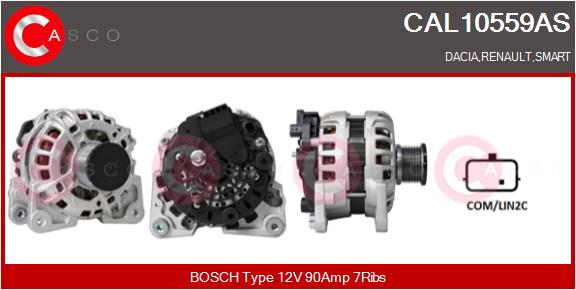 Alternator - CAL10559AS CASCO