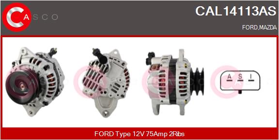 Alternatore - CAL14113AS CASCO