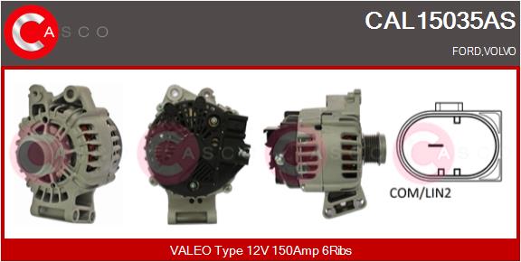 Alternator - CAL15035AS CASCO